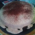 Cooksnap Aida Azmiza semasa beliau membuat Tiramisu Cheese Cake.