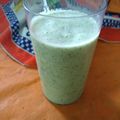 El cooksnap de kiki cuando hizo Smoothie de pera y acelga.