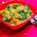 Priya vishnu Varshney का कुकस्नैप जब उन्होंने कद्दू की खट्टी मिठी गुड़ की सब्जी (kaddu ki khatti meethi gur ki sabzi recipe in Hindi) बनाया था।