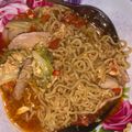 Cooksnap dari Risna Januar untuk resep Mie Tek Tek / Mie Kuah Pedas (Indomie Goreng Instan)