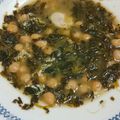 El cooksnap de Ari Rodriguez cuando hizo Garbanzos con espinacas.