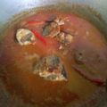 Cooksnap umi semasa beliau membuat Nasi dagang & Gulai Ikan Aye.