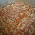 El cooksnap de Hernan D. Martinez cuando hizo Guiso de mondongo con tallarines.