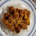 Lauren's cooksnap of when they made My Orange Chicken.