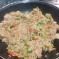 El cooksnap de river cuando hizo Yakimeshi de verduras.