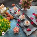 Deepa Rupani's cooksnap of when they made Lychee Mango 🥭 Sandesh.