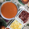 El cooksnap de Elena cuando hizo Salmorejo.