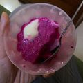 Cooksnap dari tsuqfatul fitriawati untuk resep Puding buah naga (snack anak 12m +)