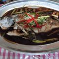 潘俊霖的(簡單料理) 的 清蒸七星鱸魚 cooksnap