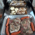 El cooksnap de Teresita Felíz cuando hizo Costillar de cerdo al horno.