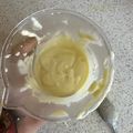 El cooksnap de Ainoa Doñas cuando hizo Alioli con leche. ¡Nunca se cortará!.