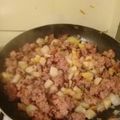 El cooksnap de Tania Castillo cuando hizo Papas con longaniza.