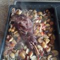 El cooksnap de Victor Oubiña cuando hizo 462. Pierna de cordero al horno.