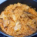 El cooksnap de Julián cuando hizo ARROZ con CONEJO.