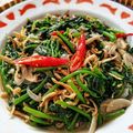Cooksnap dari Nay's Kitchen untuk resep Tumis bayam Teri
