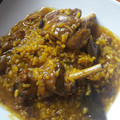 El cooksnap de Lola cuando hizo Pollo de campo con arroz.