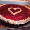 El cooksnap de Candela Candela cuando hizo Tarta de Frutillas con Crema.