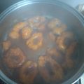 El cooksnap de Joanna Concha cuando hizo Picarones.