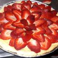 El cooksnap de Cecilia cuando hizo Tarta de frutillas y crema pastelera.
