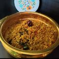 sudha dhanuka's cooksnap of when they made Puliogare(Tamarind Rice).