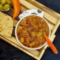 کوک اسنپ 👩‍🍳Hamideh بعد از امتحان کردن ❤️خوراک لوبیا چیتی با بلغور گندم.