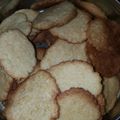 El cooksnap de Cecilia Chiappara cuando hizo Galletitas chatitas de coco y miel.