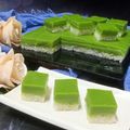 Cooksnap Aznie Khasri semasa beliau membuat Serimuka Pandan.