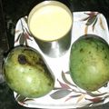 Richaa का कुकस्नैप जब उन्होंने मैंगो मिल्क शेक (Mango Milk Shake recipe in Hindi) बनाया था।
