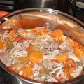 El cooksnap de Sandra Antonella Szynklarz cuando hizo Pollo en escabeche!!.