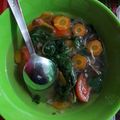 Cooksnap dari Thuraifah Adritaristiyah untuk resep Sayur bayam bening