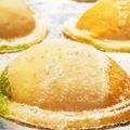 El cooksnap de Alfredo Ezequiel Hidalgo cuando hizo Sorrentinos tricolor de mozzarella y ricotta casera.