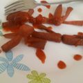 El cooksnap de Wendy cuando hizo Salchipulpos con papas.
