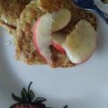 El cooksnap de Andrea Contreras cuando hizo Waffles veganos.