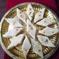 Jharna Shaoo's cooksnap of when they made বেসন সুজির বরফি (Besan Soojir barfi recipe in Bengali).