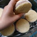 El cooksnap de Yohana Baiona cuando hizo Alfajores de Maicena.