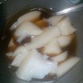 Cooksnap dari Dina Novita untuk resep Kembang tahu saus jahe (puding susu kedelai)