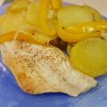 El cooksnap de Miripimer cuando hizo Lubina al horno con guarnición🐟🐟🐟🍅🍅🥔🥔🧅🧅.