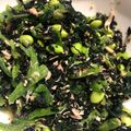ゆいなめこ's cooksnap of when they made ポン酢だけ＊ひじき枝豆ツナほうれん草.