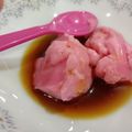 Cooksnap aliah jamil semasa beliau membuat Bubur som som.