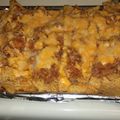 hstone102783's cooksnap of when they made cool ranch dorito chicken casserole.