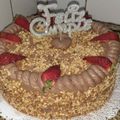 El cooksnap de klaudiaandrada cuando hizo Cuadrados de banana split.
