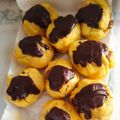 El cooksnap de Antonio Rodríguez cuando hizo Bombas rellenas de dulce de leche y baño de chocolate.