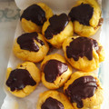 El cooksnap de Antonio Rodríguez cuando hizo Bombas rellenas de dulce de leche y baño de chocolate.