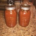 Cheez 's cooksnap of when they made HOMEMADE SPAGHETTI SAUCE.