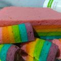 Cooksnap dari Zeka Craft untuk resep Rainbow Steam Cake Ny. Liem