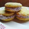 El cooksnap de Magali Manchini cuando hizo Alfajor de maicena sin manteca.