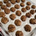 Cooksnap dari Erica Alberding untuk resep Peanut butter choccochips cookies / skippy cookies