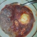El cooksnap de Maritza ML cuando hizo Huevos ahogados.