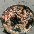 El cooksnap de Mary cuando hizo Discada de tierra y mar.