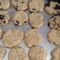 El cooksnap de Claudia cuando hizo Galletas de avena y coco sin azúcares agregados.